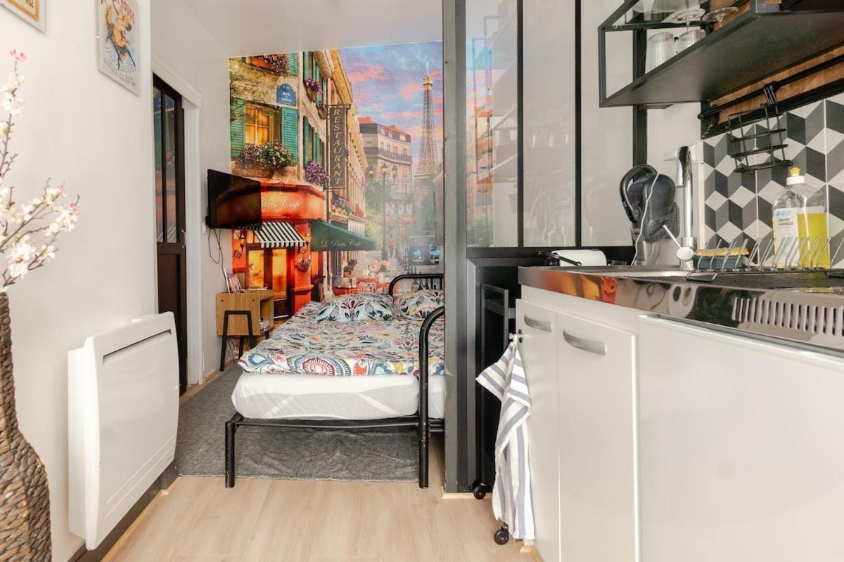 Studio Paris - Metro 7 Cadet - Quartier Faubourg-Montmartre Екстериор снимка