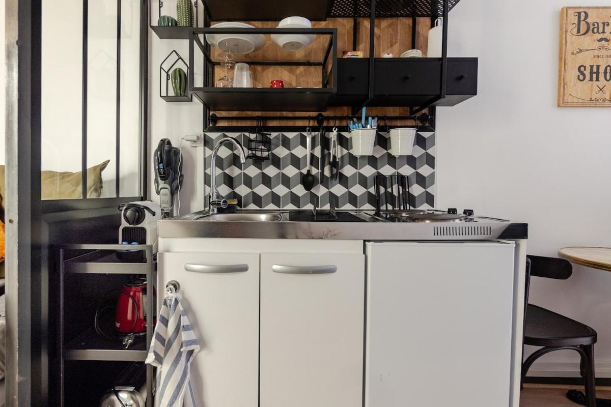 Studio Paris - Metro 7 Cadet - Quartier Faubourg-Montmartre Екстериор снимка